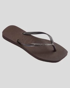 Slim Square Thongs