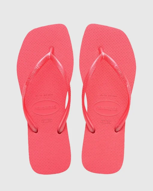 Slim Square Thongs