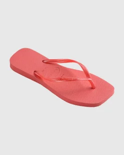 Slim Square Thongs