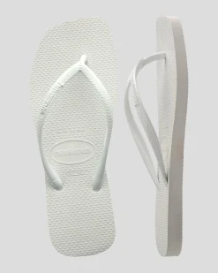 Slim Square Thongs