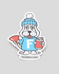 Sloshed Puppy Sticker