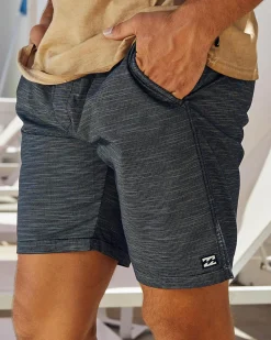 Slub Elastic 18" Walk Shorts