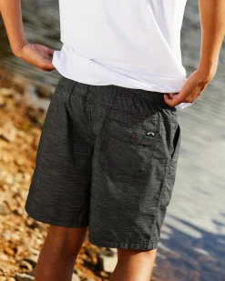Slub Elastic 18" Walk Shorts