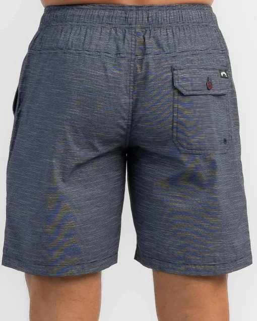 Slub Elastic 18" Walk Shorts