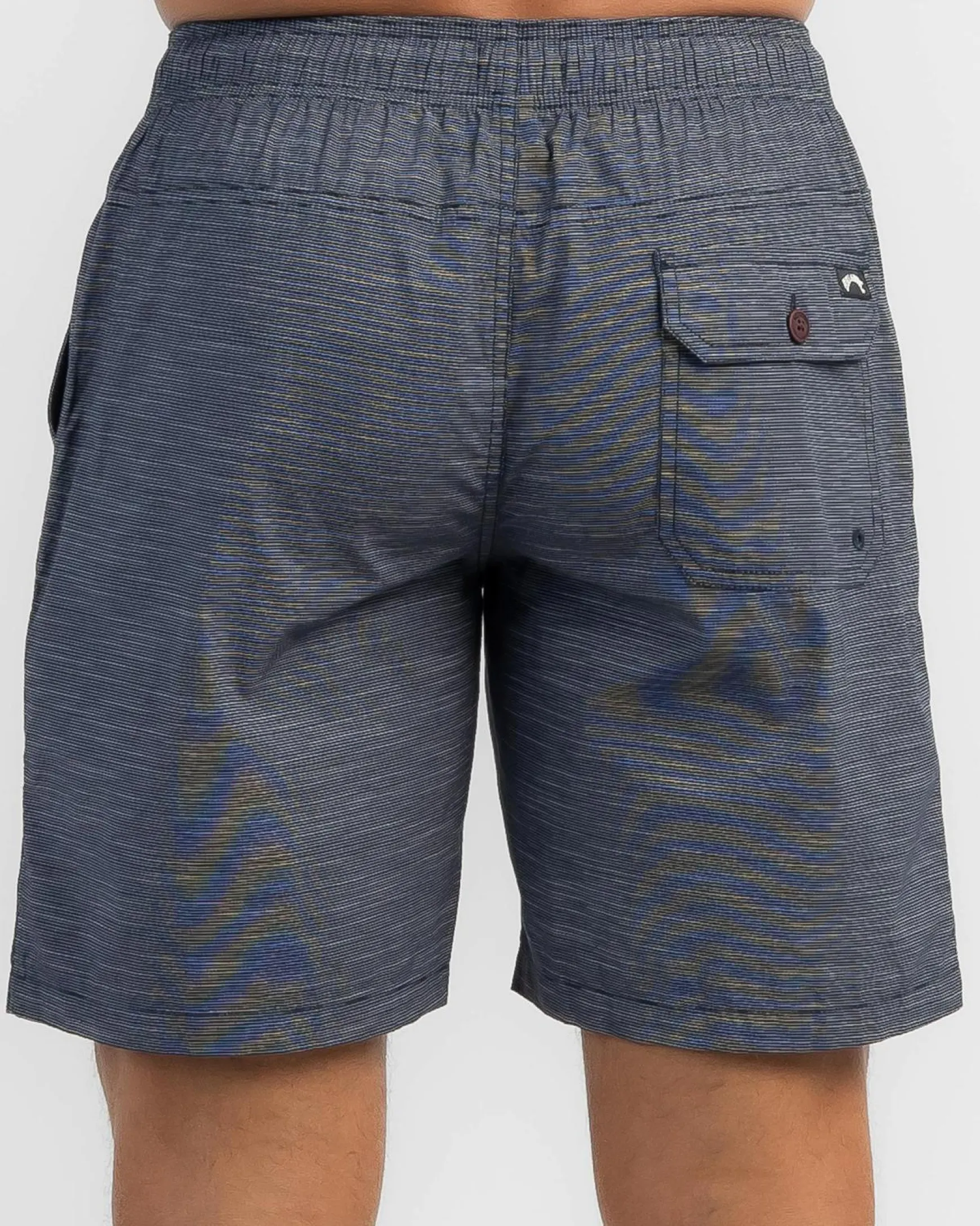 Slub Elastic 18" Walk Shorts
