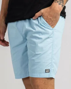 Slub Elastic 18" Walk Shorts