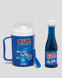 Slush Puppie Making Cup & Blue Raspberry Syrup Set