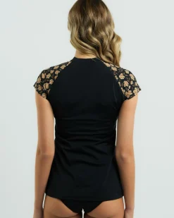 Soleil UPF Cap Sleeve Rash Vest