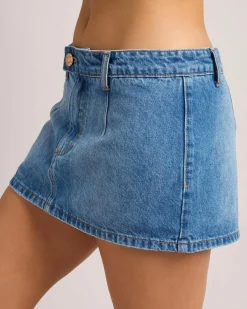 Solene Denim Skort