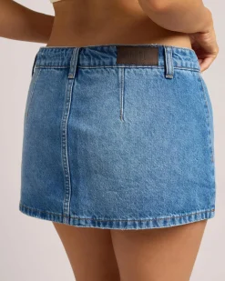 Solene Denim Skort