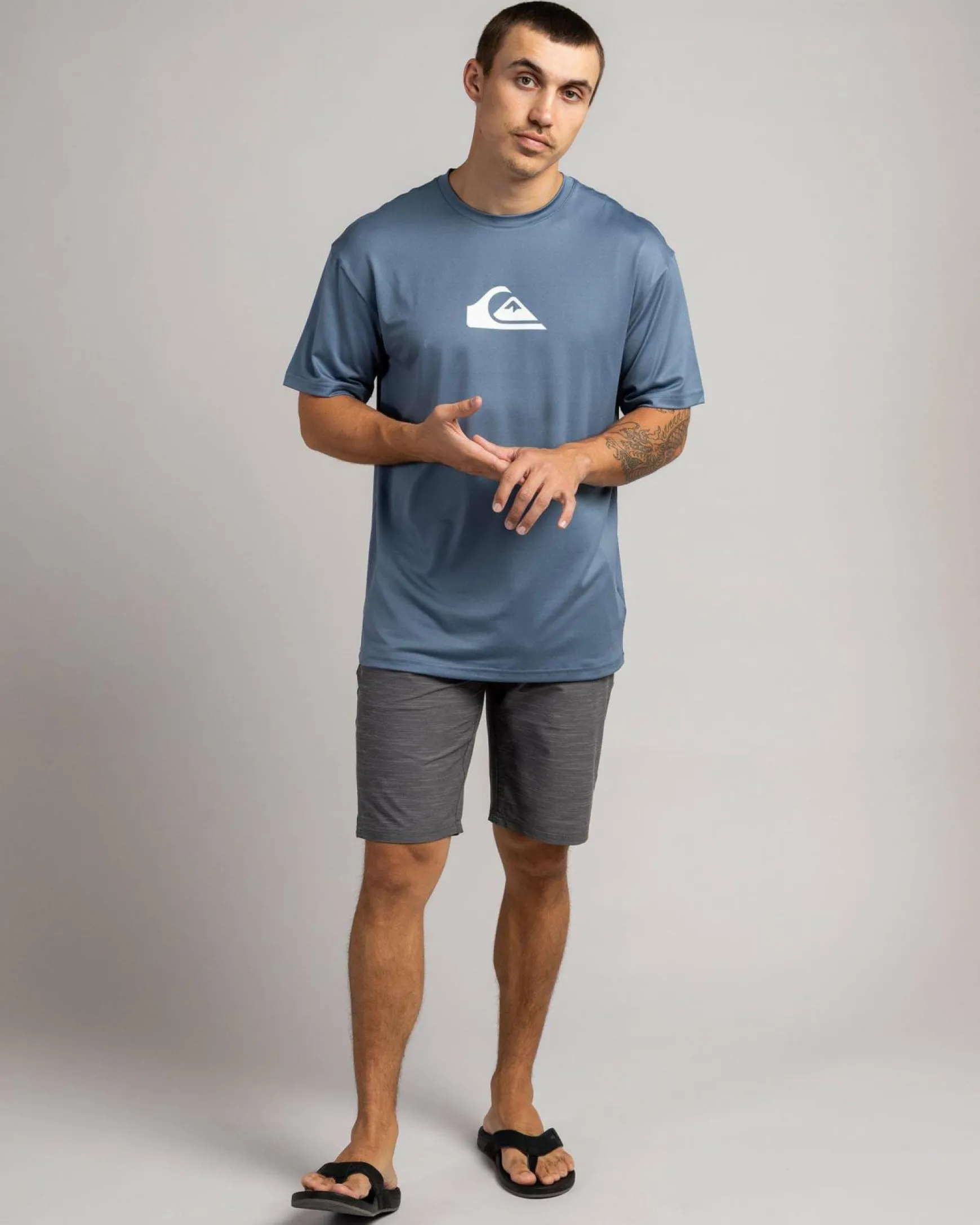 Solid Streak Short Sleeve Surf T-Shirt