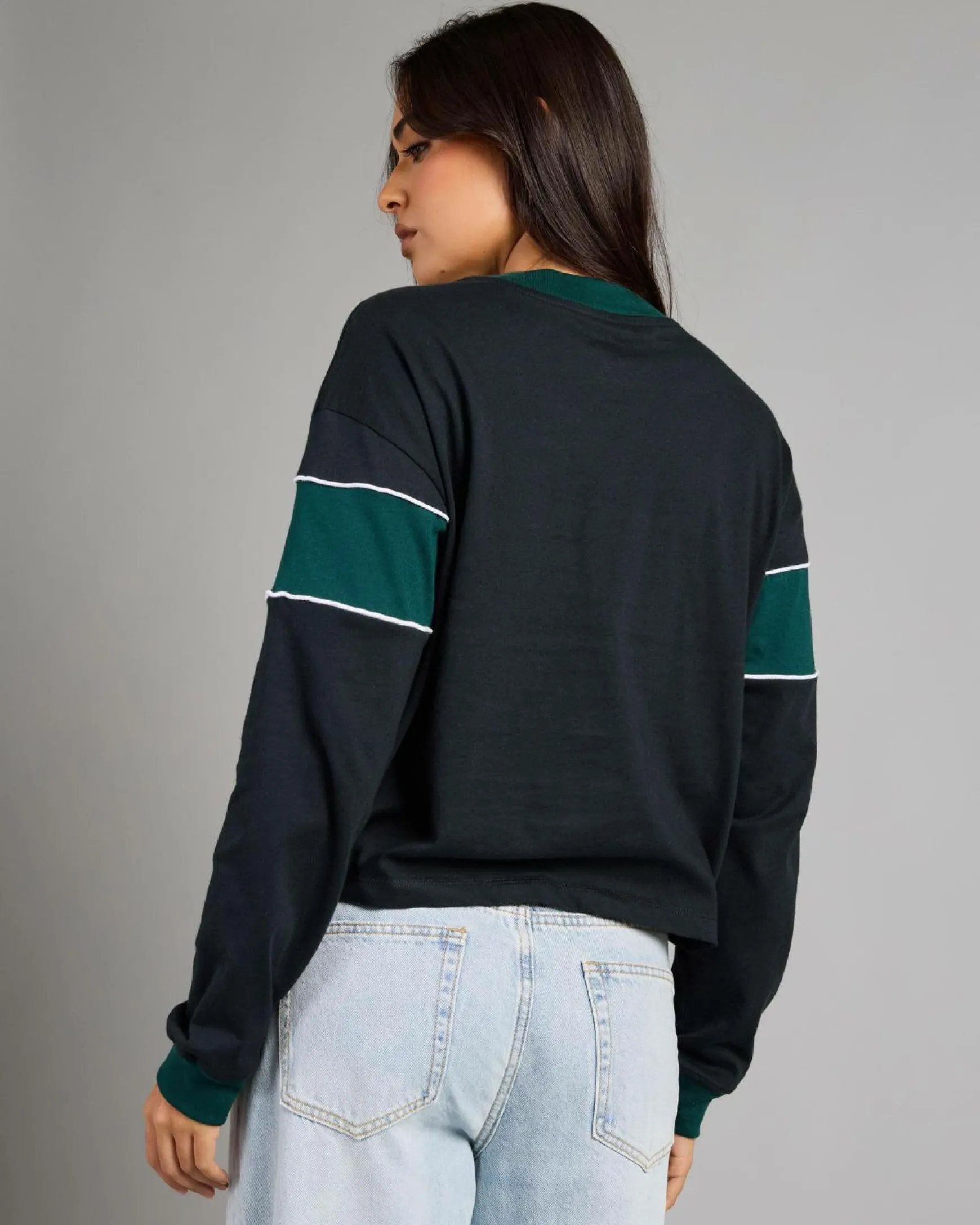 Spectate Embroidered Logo Long Sleeve T-Shirt