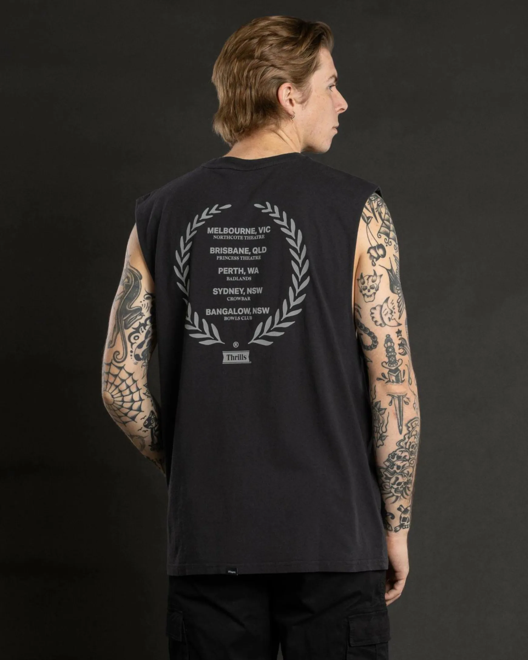 Speed Tour Merch Fit Muscle Tank