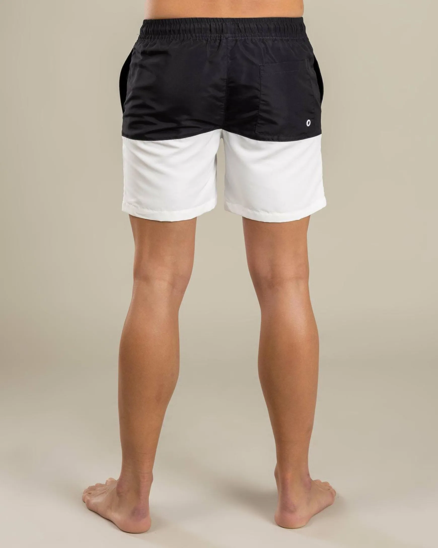 Split Elastic Waist Shorts
