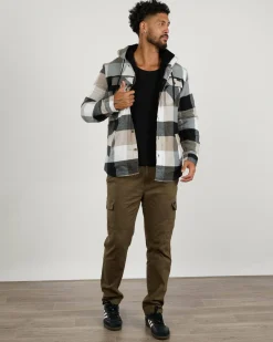 Spur Long Sleeve Flannel Shirt
