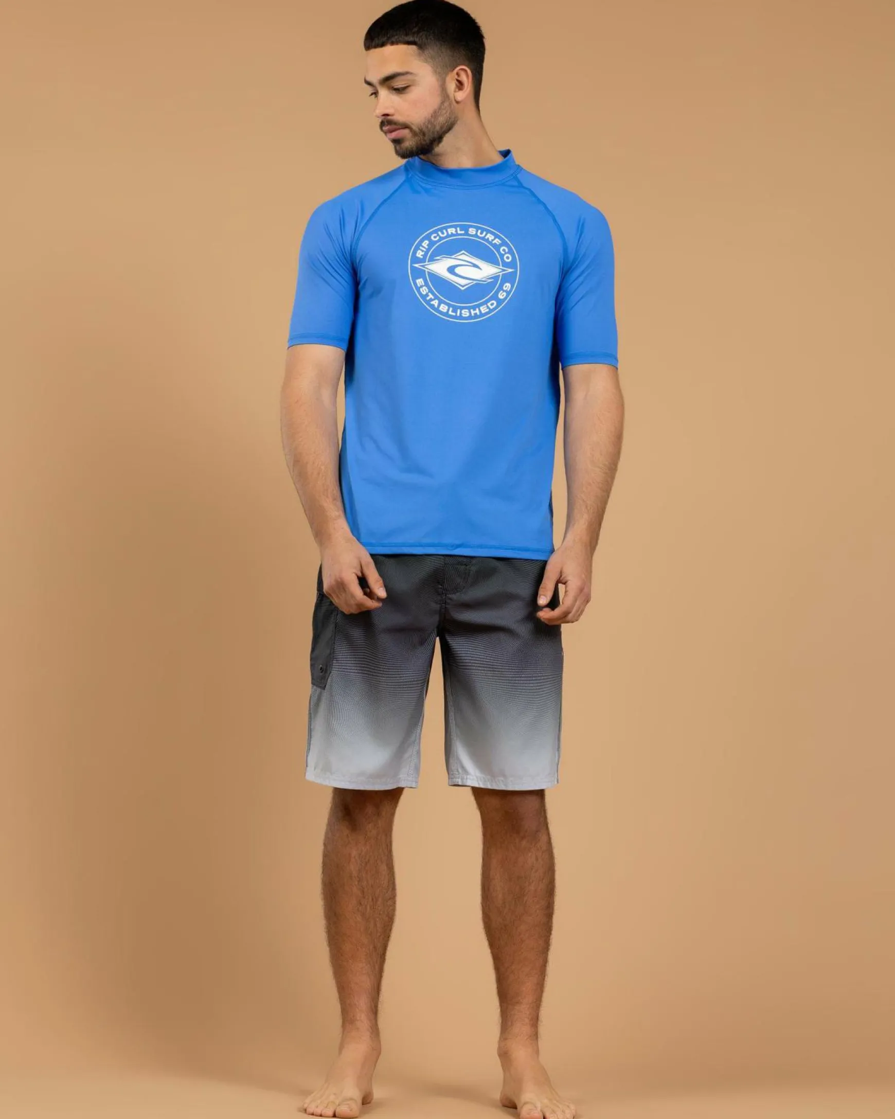 Stapler Short Sleeve Rash Vest