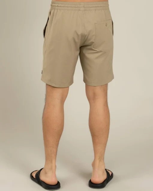 Stones Hybrid Elastic Waist Shorts