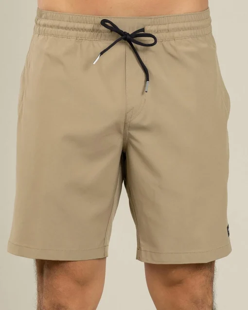 Stones Hybrid Elastic Waist Shorts