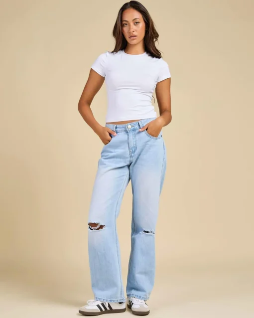 Stones Straight Leg Jeans