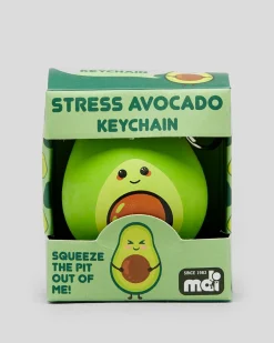 Stress Relief Keychain Avocado