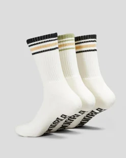 Stripe S-Dot Socks 3 Pack