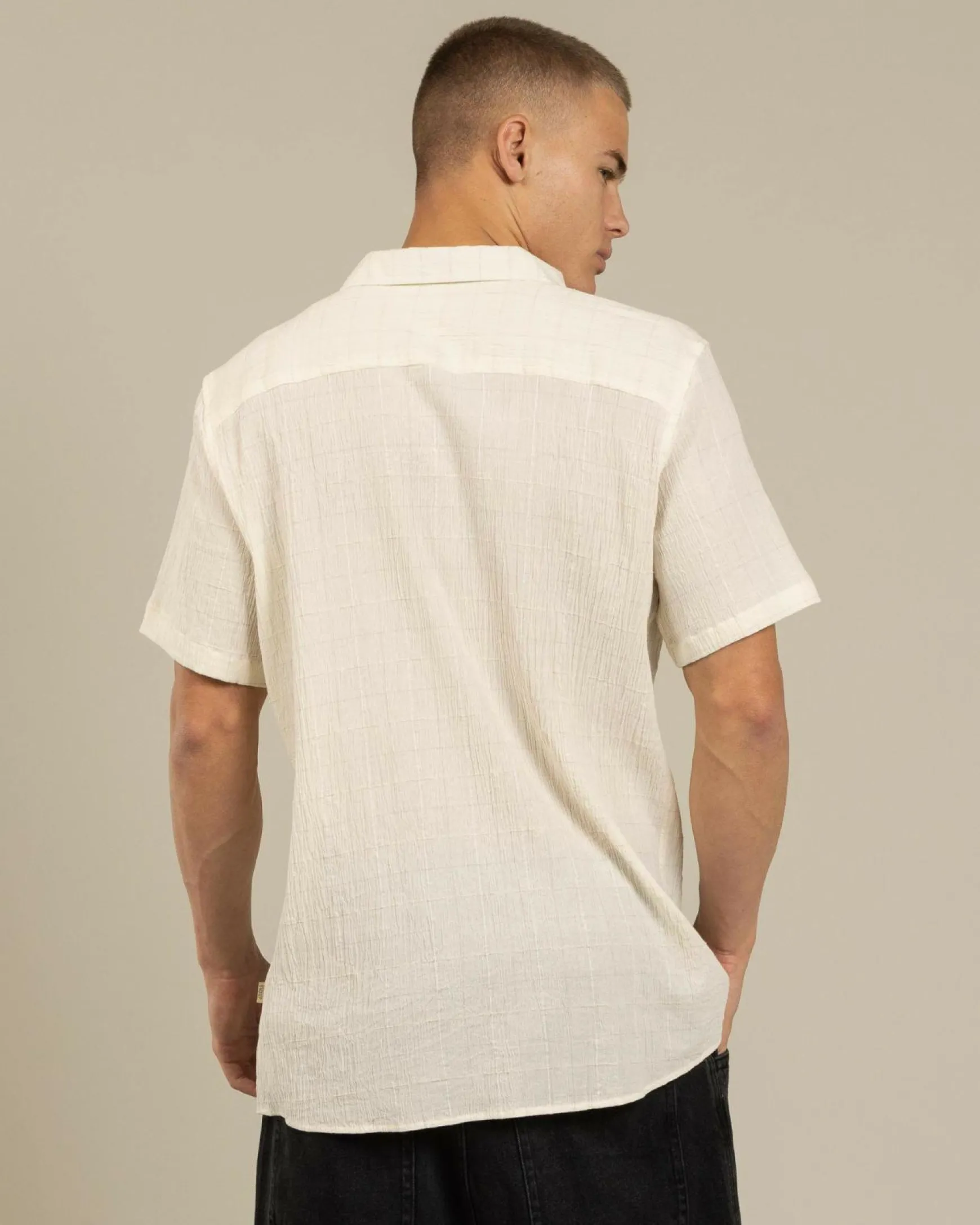 Structure Short Sleeve Shirt