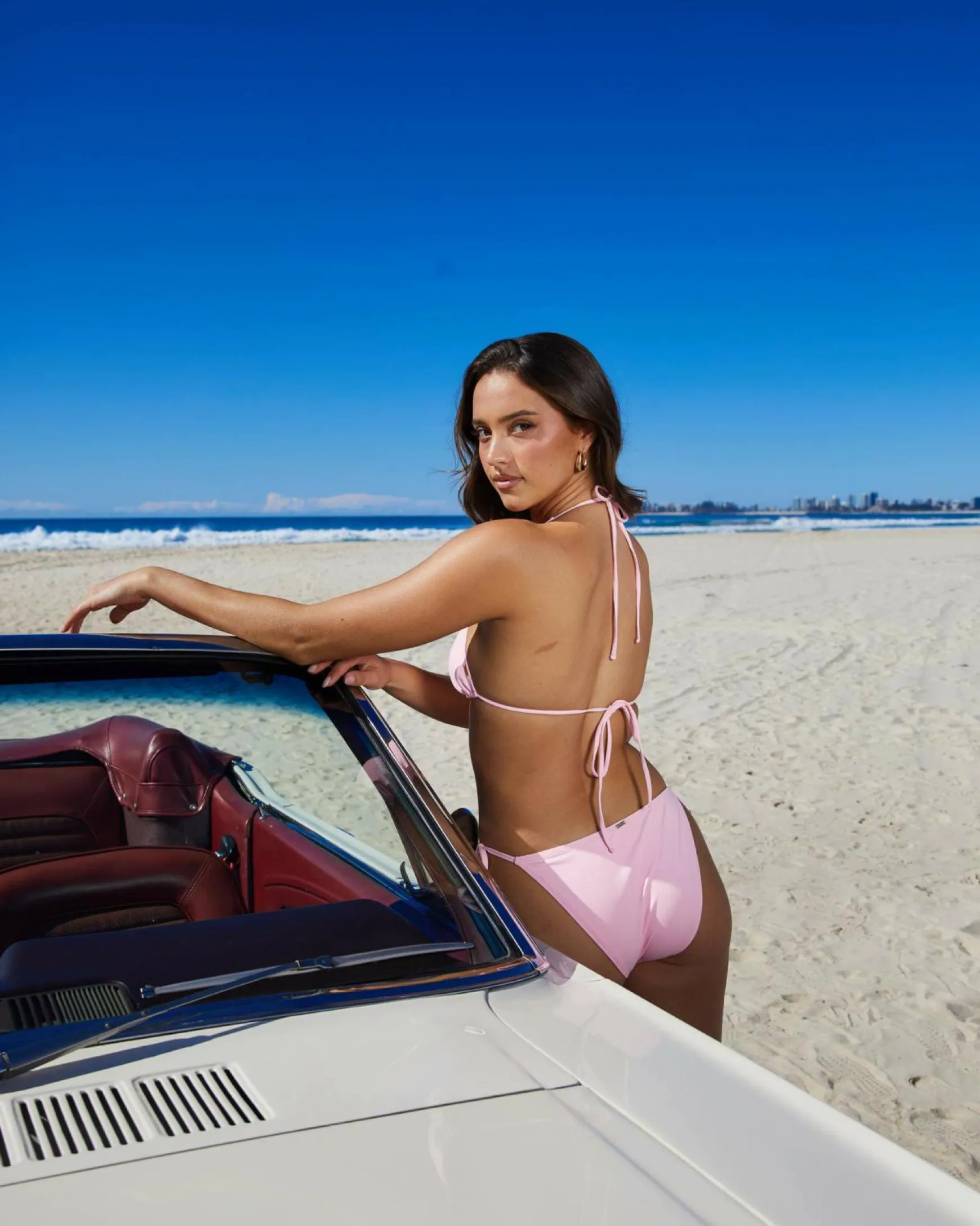 Suki Ring Triangle Bikini Top