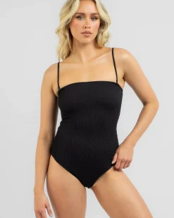 Summer High Bandeau One Piece Swimsuit