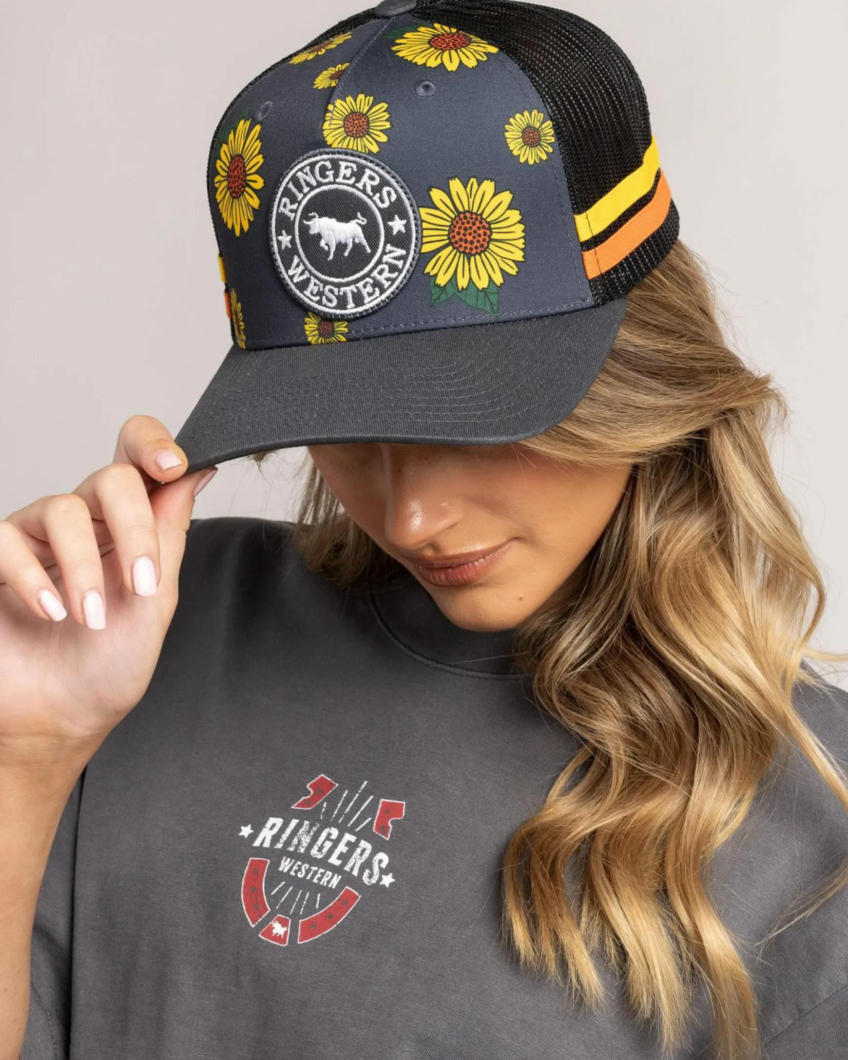 Sunflowers Trucker Cap