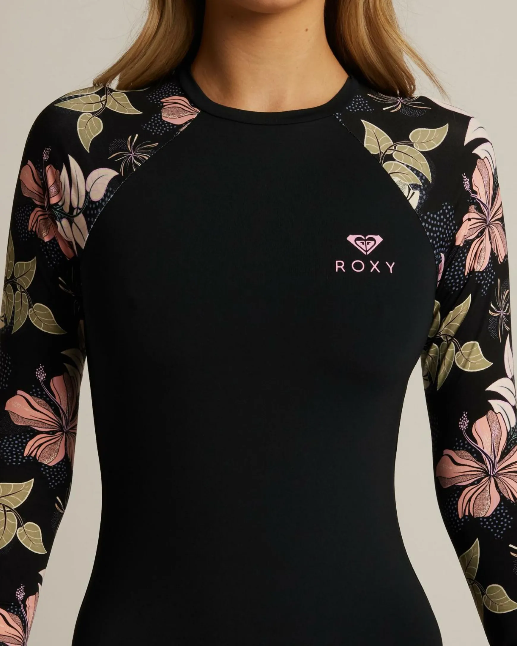 Sunny Floral Long Sleeve Surfsuit