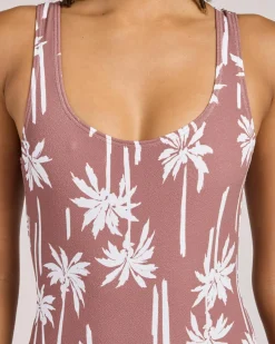 Sunset Canyon Square Tanker One Piece Swimsuit