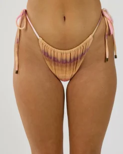 Sunset Dreamin Bells Tie Side Bikini Bottom