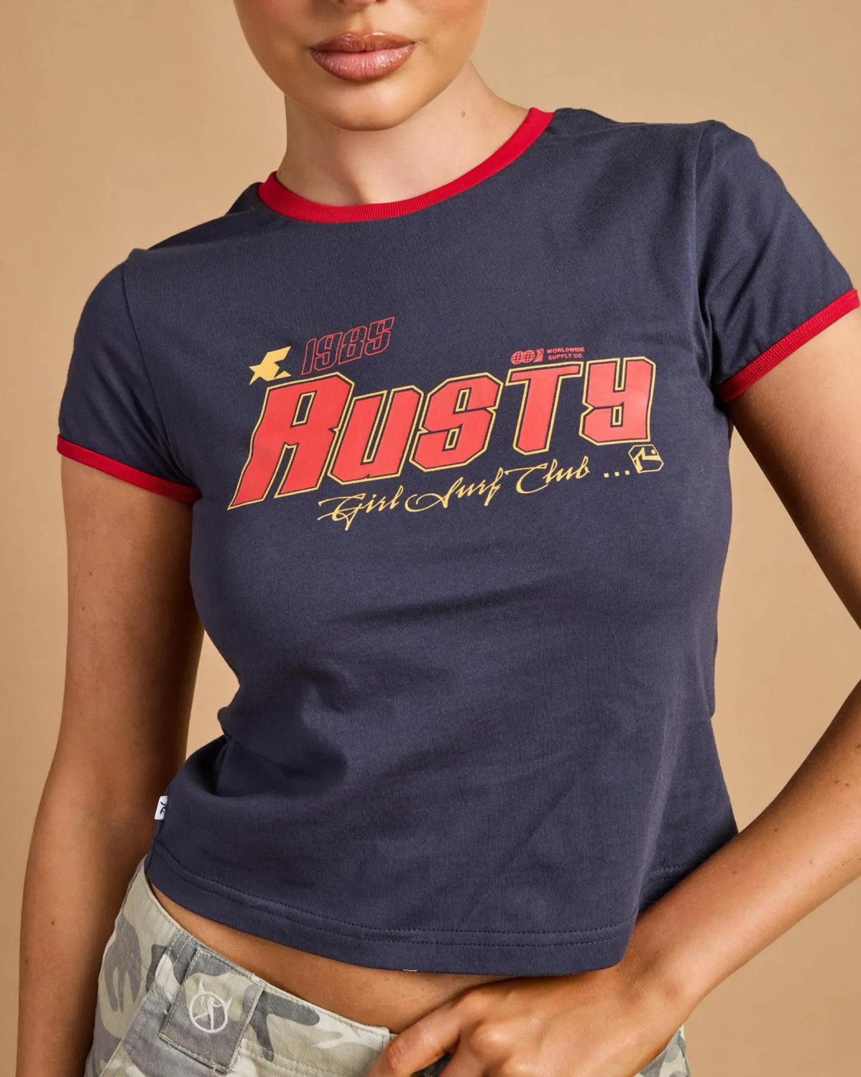 Surf Baby Ringer T-Shirt