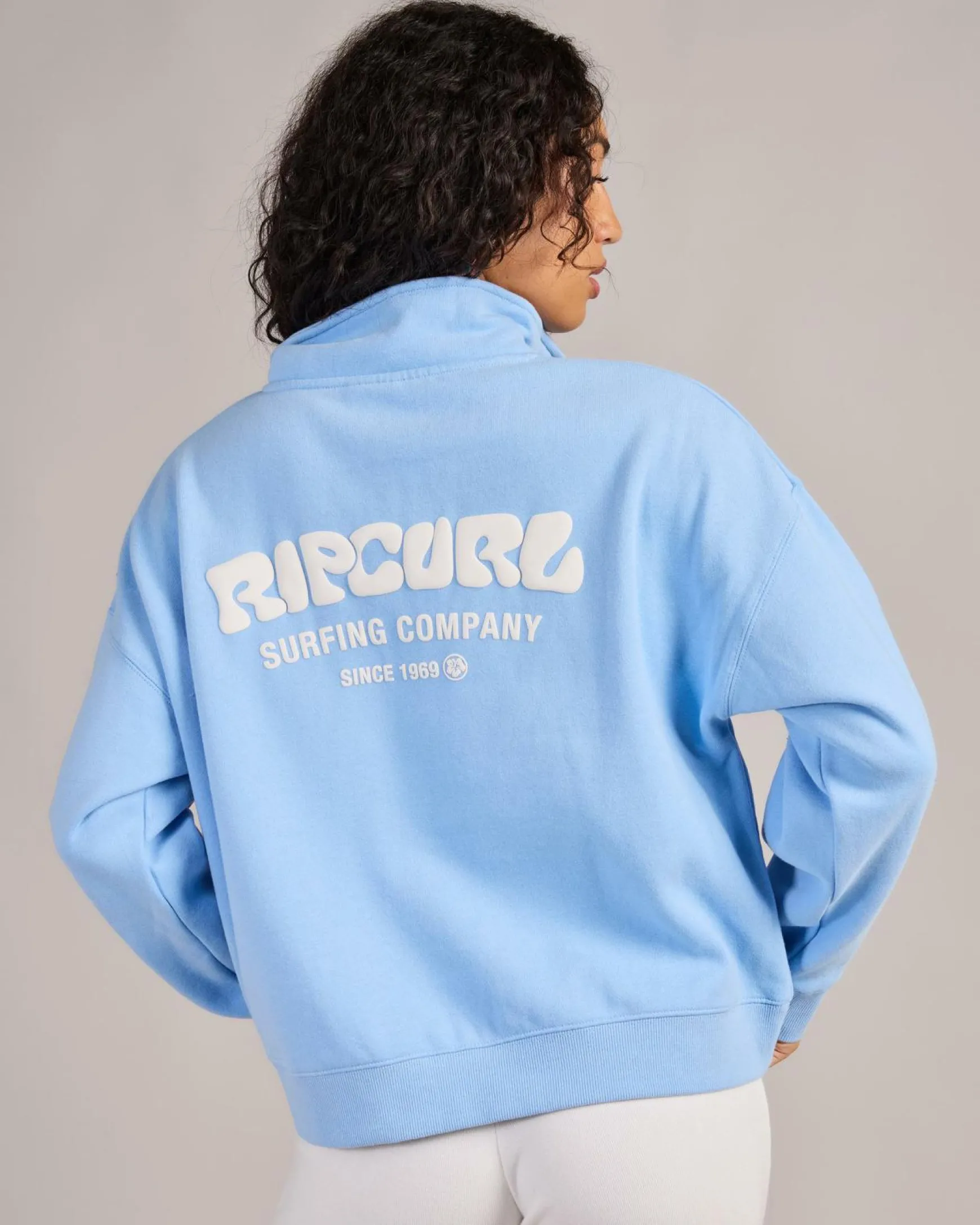 Surf Puff 1/4 Zip Sweatshirt