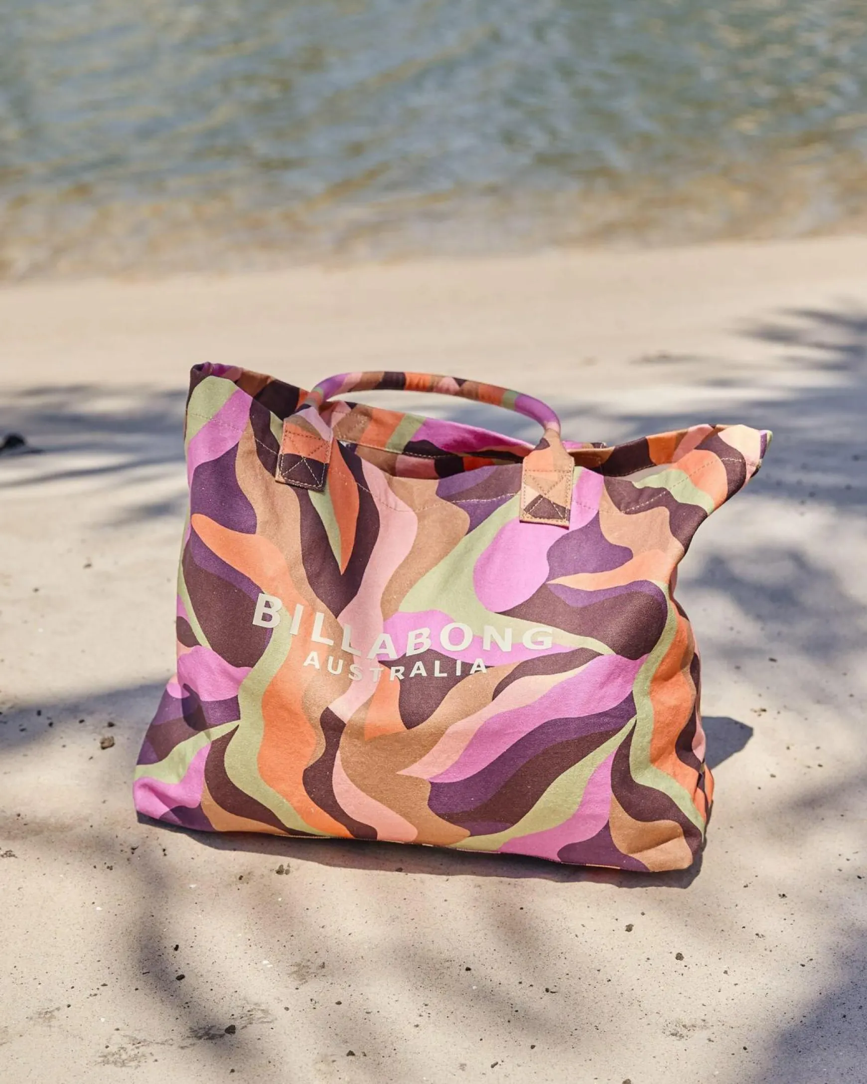 Surf Swirlin Tides Beach Bag