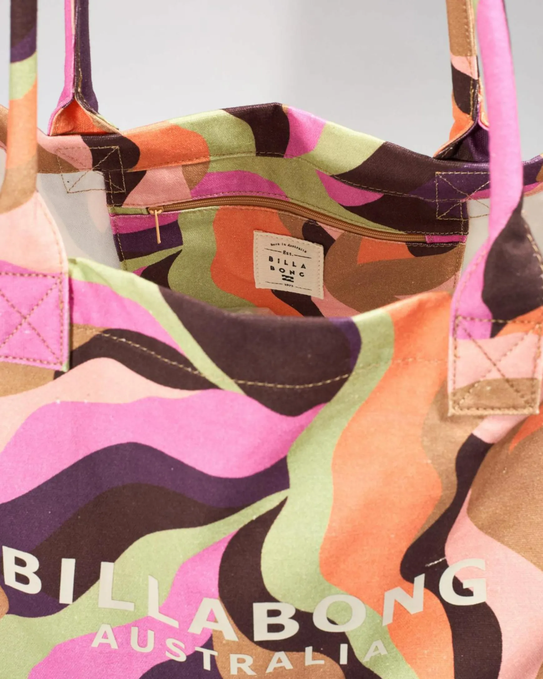 Surf Swirlin Tides Beach Bag