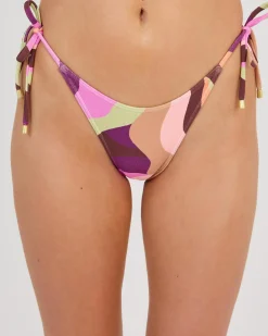 Surf Swirlin Tie Side Bikini Bottom