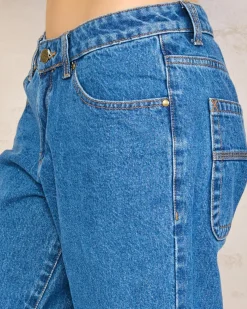 Suzy Straight Low Rise Jeans