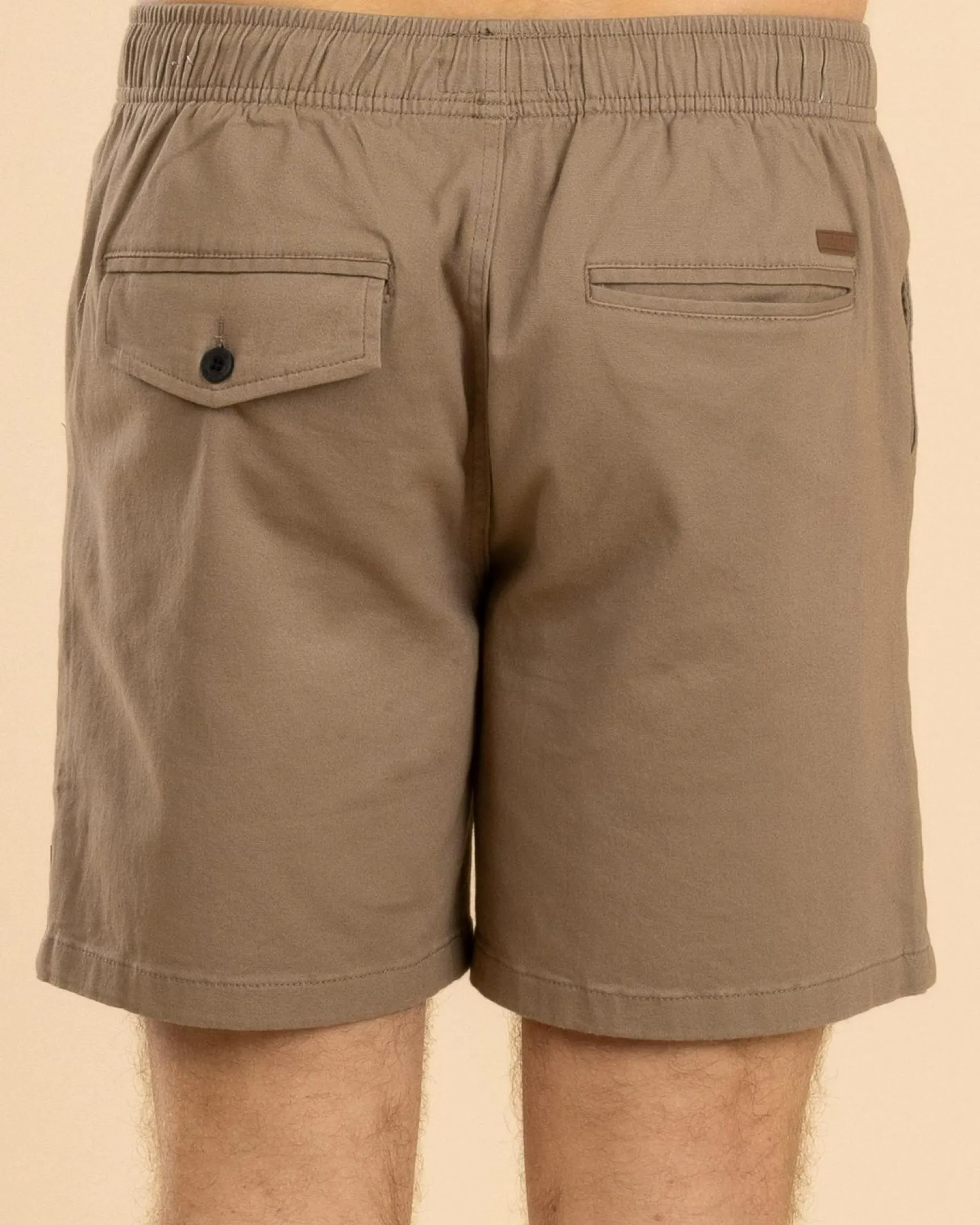 Switch Elastic Waist Shorts