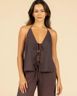 Symi Vanessa Halter Top