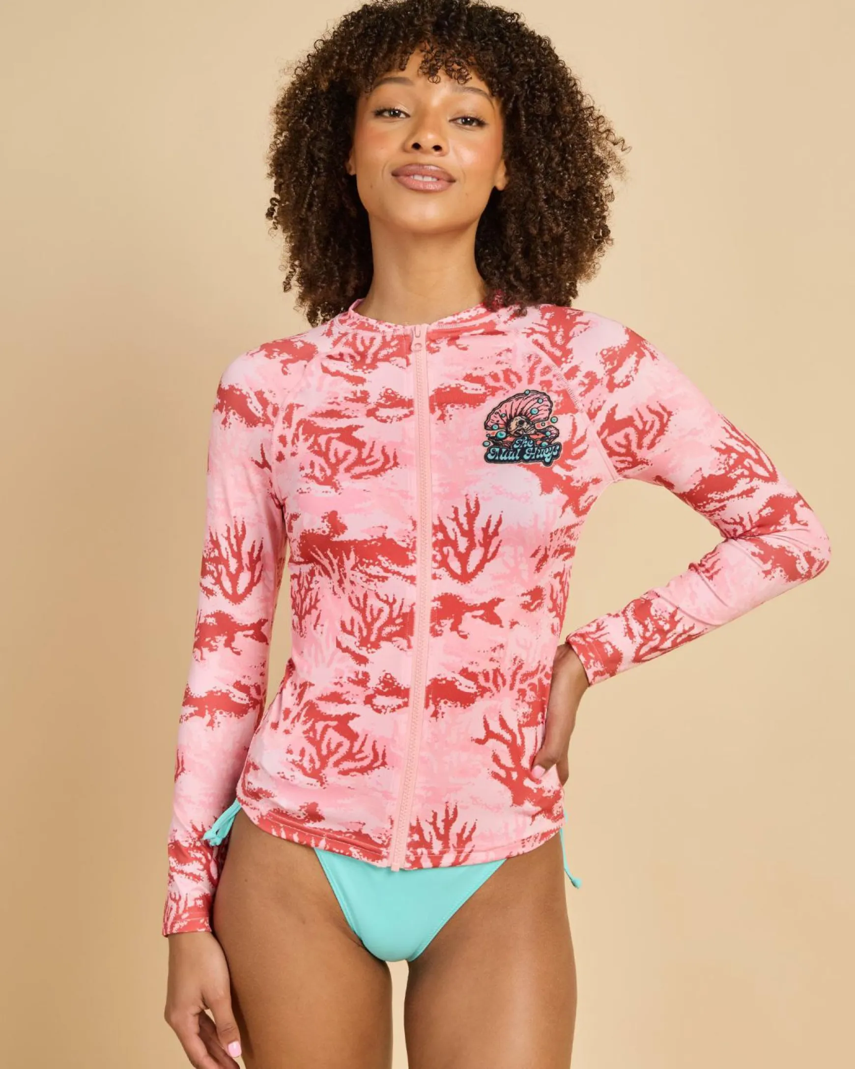 Tail Untold Zip Through Long Sleeve Rash Vest