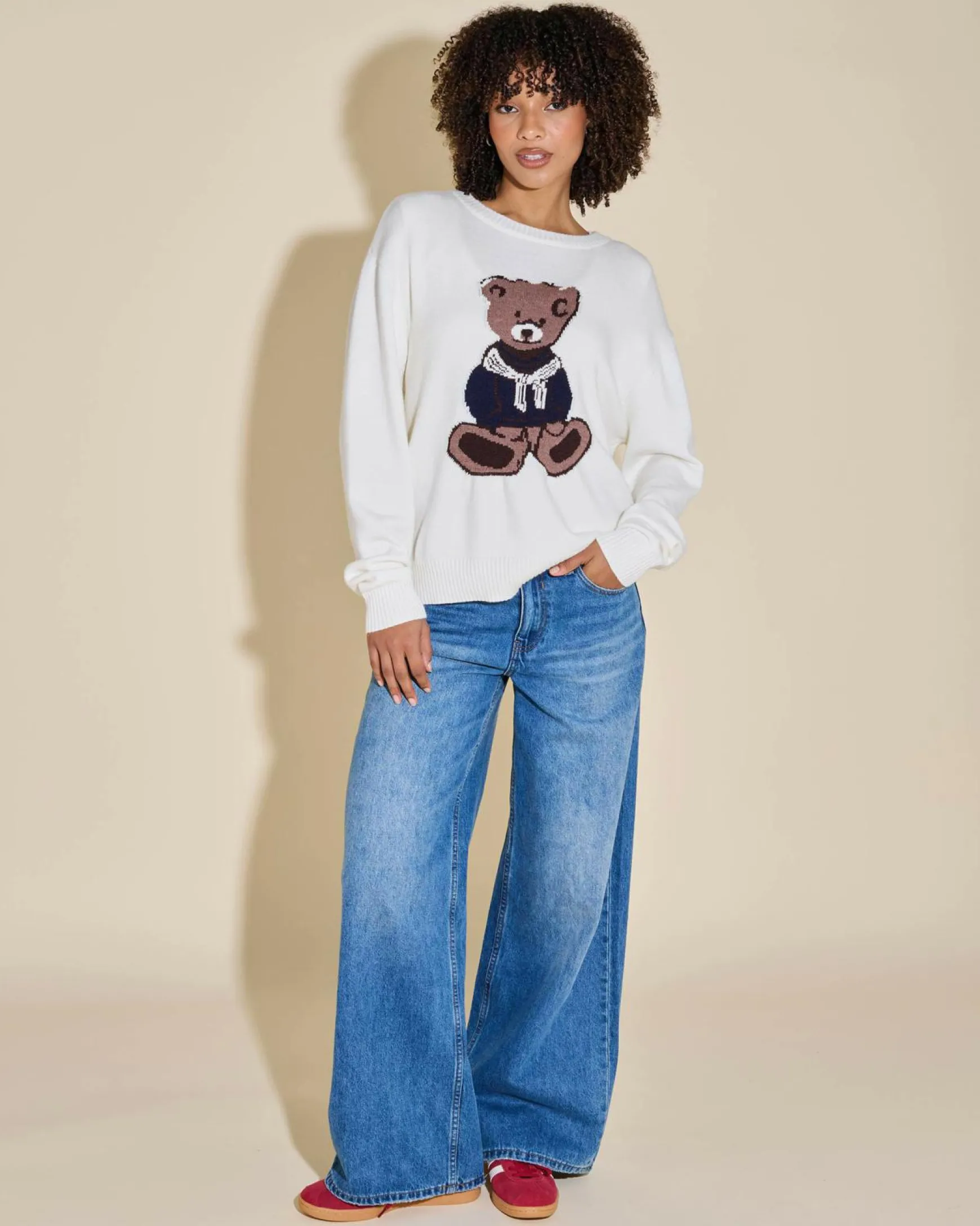 Teddy Bear Knit Jumper