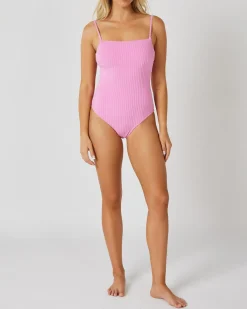 Terry Rib Bella One Piece Swimsuit