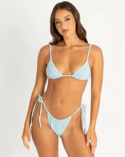 Terry Rib Bells Bikini Bottom