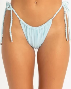 Terry Rib Bells Bikini Bottom