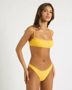Terry Rib Hike Bikini Bottom