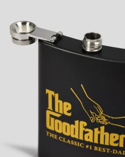 The Goodfather Metal Flask