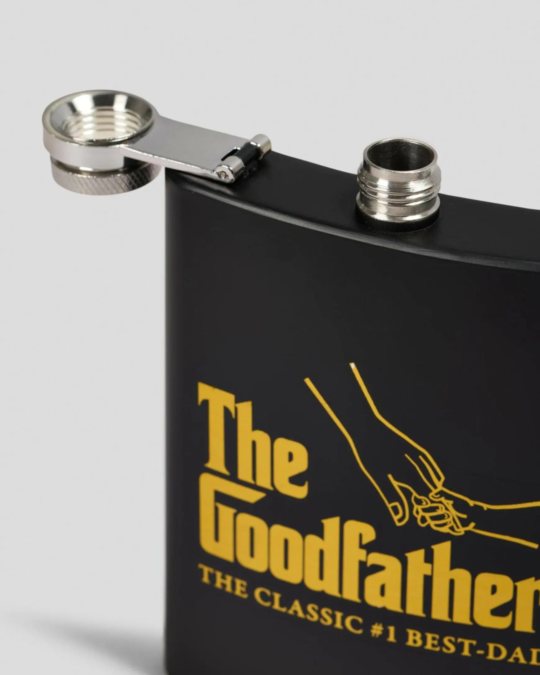 The Goodfather Metal Flask