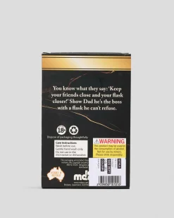 The Goodfather Metal Flask