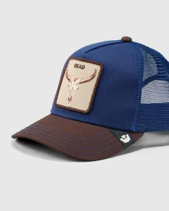 The Two-Tone Skull Trucker Cap